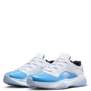NIB Jordan 11 CMT Kids' Sneakers in White/ University Blue